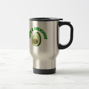 Taza De Viaje Aguacate Cuto Y Delicioso