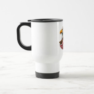 Taza de viaje Águila Americana