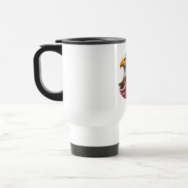 Taza de viaje Águila Americana (Izquierda)