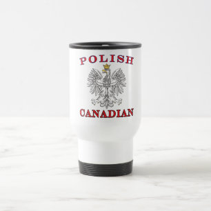 Taza De Viaje Águila blanca canadiense polaca