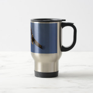 Taza De Viaje Águila Calva en Vuelo