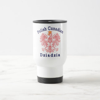 Taza De Viaje Águila canadiense polaca Dziadzia