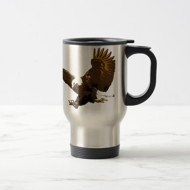Taza De Viaje Águila de aterrizaje (Derecha)