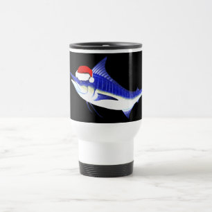 Taza De Viaje Aguja azul Papá Noel