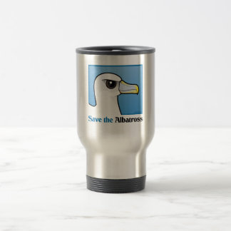 Taza De Viaje Ahorre el albatros (el retrato)