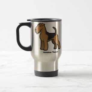 Taza De Viaje airedale terrier