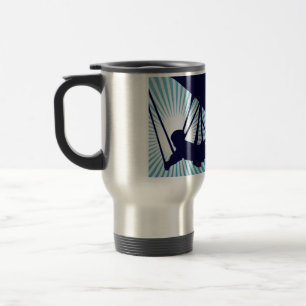 Taza De Viaje ala delta altísima