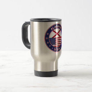 Taza De Viaje Alabama, Estados Unidos, camiseta de Alabama, Alab
