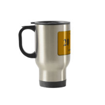 Alaska License Plate travel mug