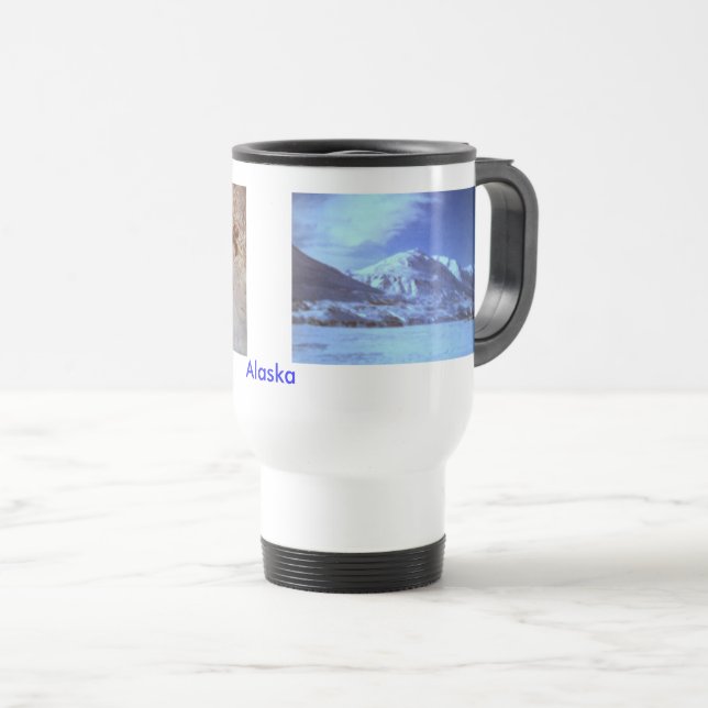 Taza De Viaje Alaska Travel Mug (Anverso derecho)