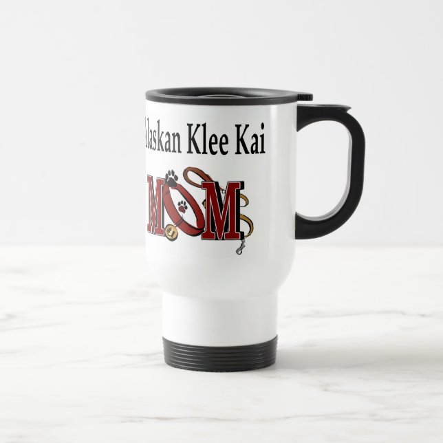 Taza De Viaje Alaskan Klee Kai MOM (Derecha)