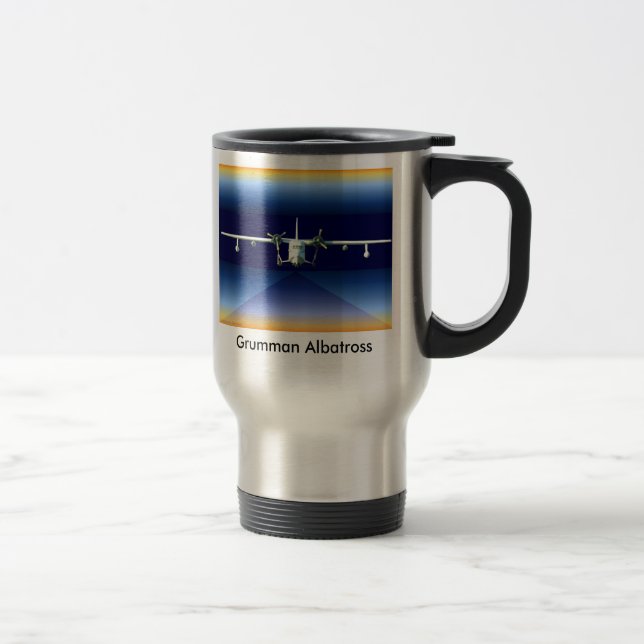Taza De Viaje Albatros azul, albatros de Grumman (Derecha)