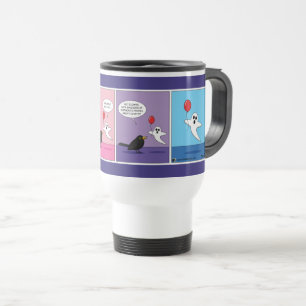 Taza De Viaje Alcanzar el cómic de objetivo opuesto