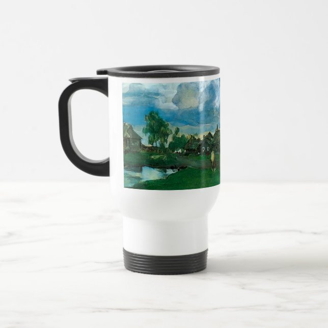 Taza De Viaje Aldea rusa Valentin Serov (Izquierda)