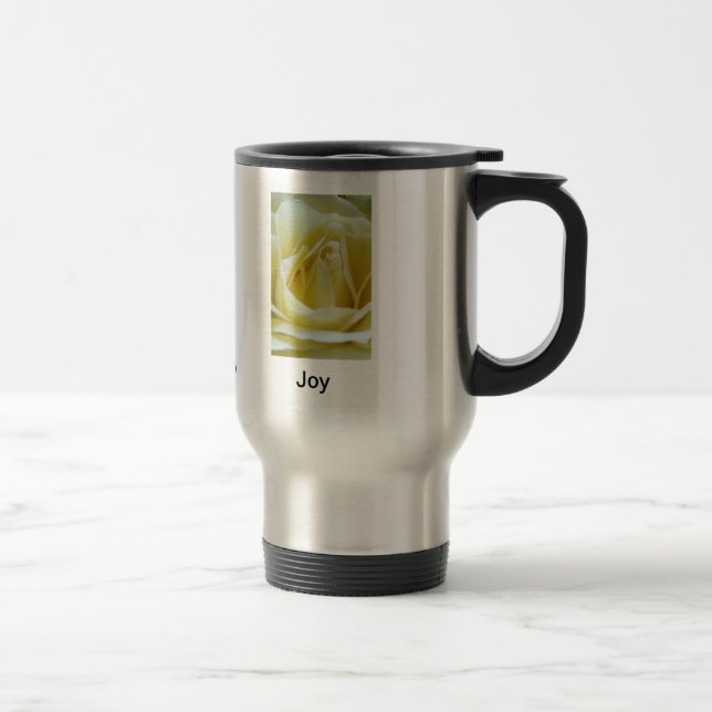 Taza De Viaje Alegría de la amistad de la fe (Derecha)