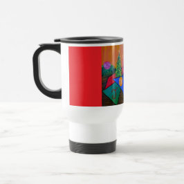 Taza de viaje Alegría de Navidad