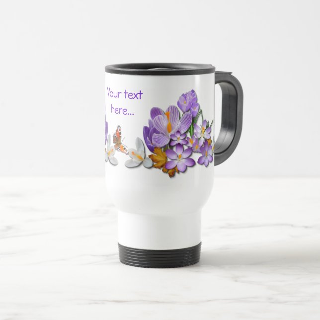 TAZA DE VIAJE ALEGRÍA DE PRIMAVERA (Anverso derecho)