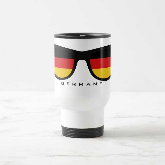 Taza De Viaje Alemania Sombra a los personalizados (Centro)
