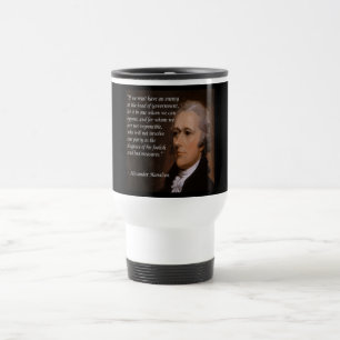Taza De Viaje Alexander Hamilton "Líder Enemigo" Regalo