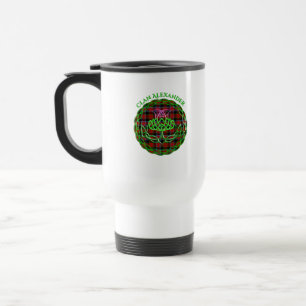 Taza De Viaje Alexander Scottish Tartán Celtic Thistle