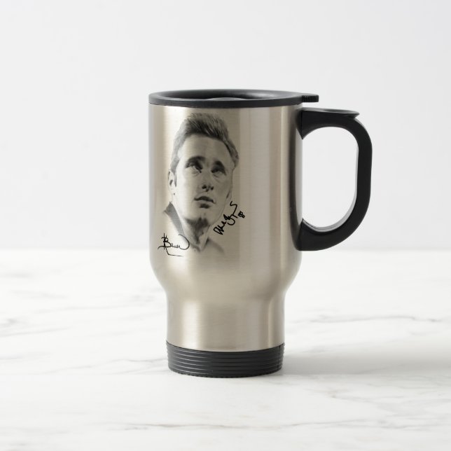 Taza De Viaje "Alexander Skarsgard" por Kristin Bauer (Derecha)