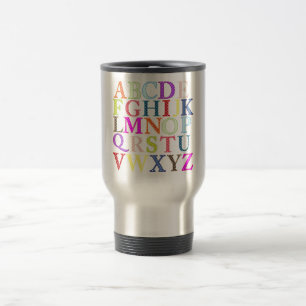 Taza De Viaje Alfabeto