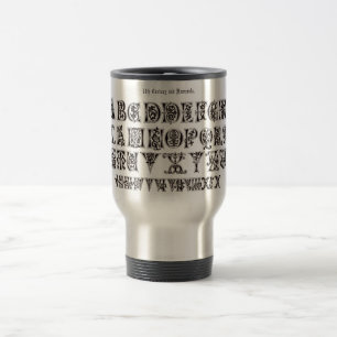 Taza De Viaje Alfhabet Mug