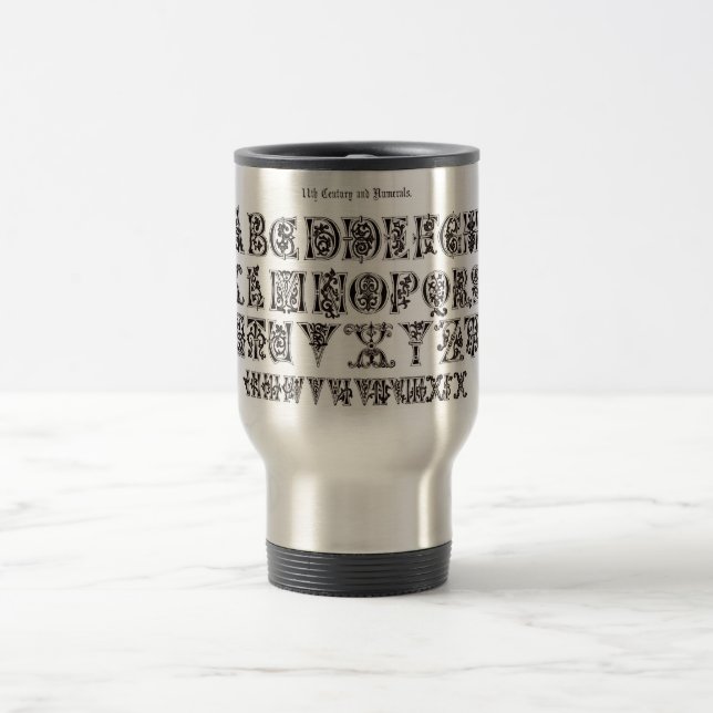 Taza De Viaje Alfhabet Mug (Centro)