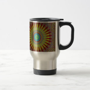 Taza De Viaje alfombra iraní patrón tribal étnico africano.jpg