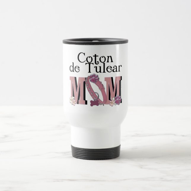 Taza De Viaje Algodón de Tulear MOM (Centro)