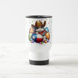 Taza De Viaje Alguacil del conejito de Pascua en Texas/Suroeste