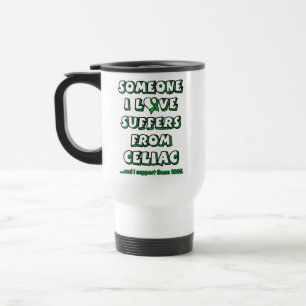 Taza De Viaje Alguien Que Amo... Celiac