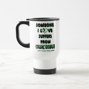 Taza De Viaje Alguien Que Amo... Celiac