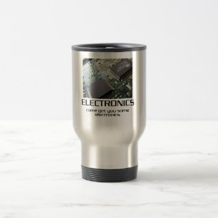 Taza De Viaje Algunos Electrónicos.
