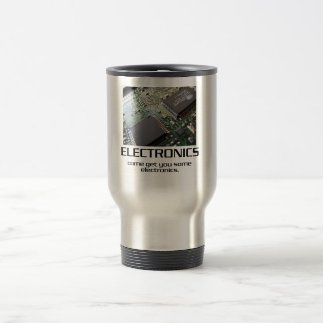 Taza De Viaje Algunos Electrónicos. (Centro)