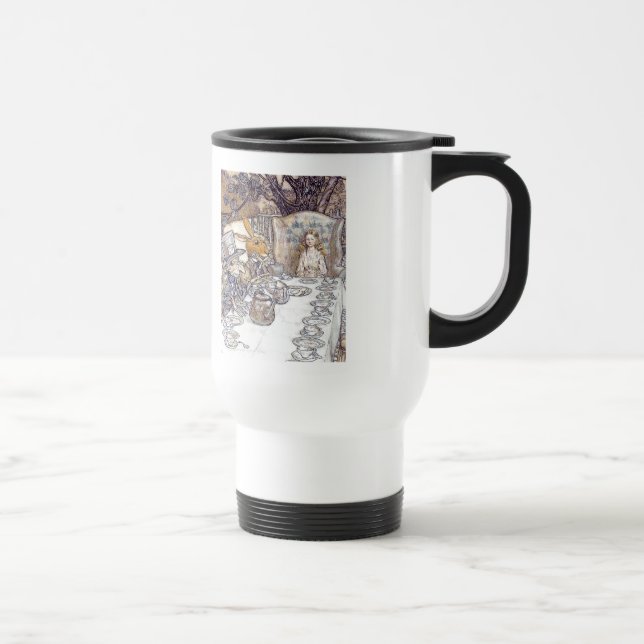 Taza De Viaje Alice's Adventures in Wonderland , Arthur Rackham (Derecha)