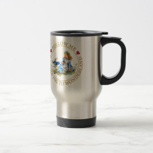 Taza De Viaje Alicia en el país de las maravillas - sígame