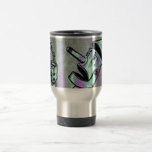 Taza De Viaje Alien Green, Tin Man Travel Mug