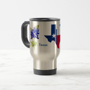 Taza De Viaje All Things Texas Commuter Mug