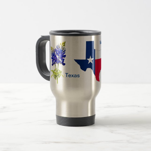 Taza De Viaje All Things Texas Commuter Mug (Anverso izquierdo)