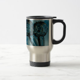 Taza De Viaje Allá hacia los cielos azules cristalinos