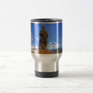 Taza De Viaje Allan Ramsey Y Edinburgh Castle Scotland