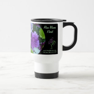 Taza De Viaje Alma Blooms Purple Bouquet