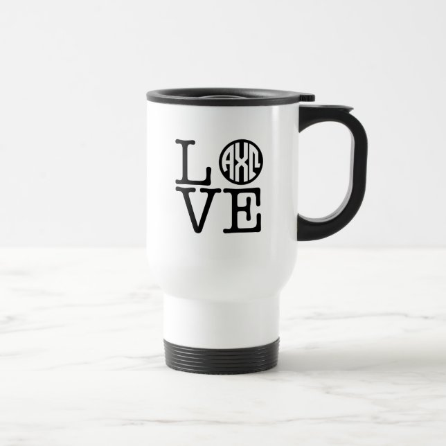 Taza De Viaje Alpha Chi Omega | Amor (Derecha)