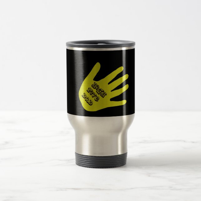 Taza De Viaje Alta mano de cinco papas (Centro)