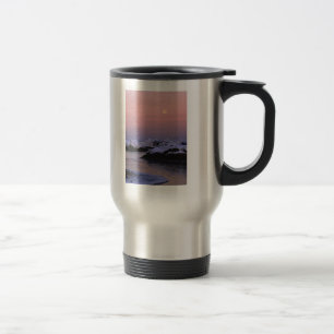 Taza De Viaje Alta marea de la Luna Llena