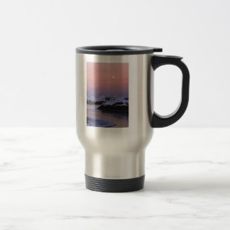 Taza De Viaje Alta marea de la Luna Llena