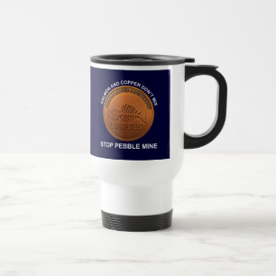 Taza De Viaje Alto a la mina de guijarros - Mina de guijarros - 