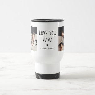 Taza De Viaje Ama Nana   Dos textos manuscritos fotográficos