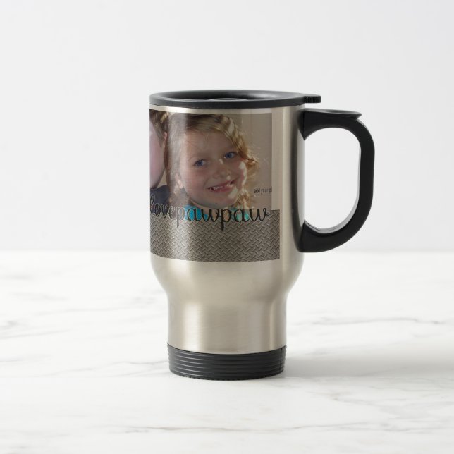 Taza De Viaje Amamos nuestra papaya añadimos su foto (Derecha)